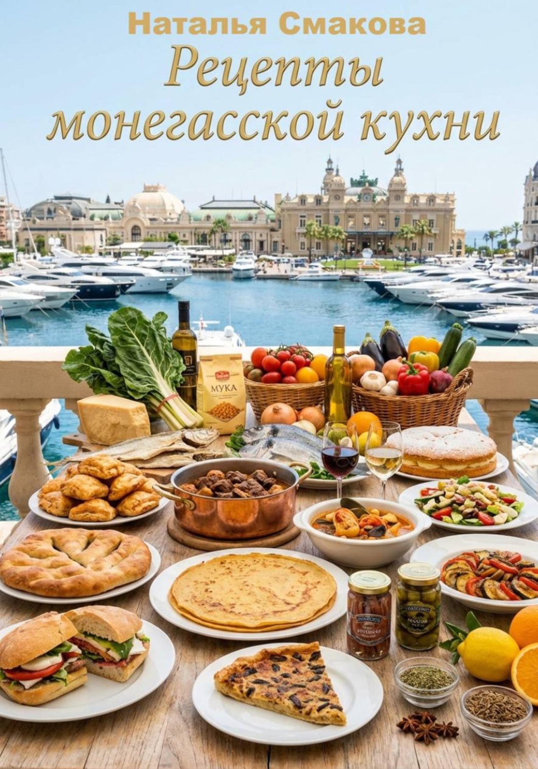 Обложка книги «Рецепты монегасской кухни»