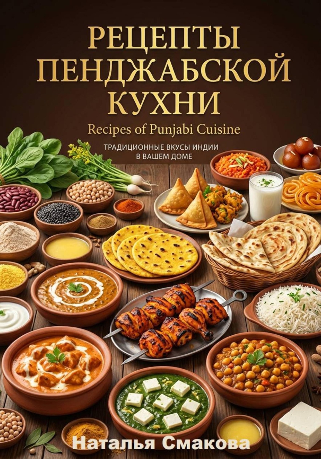 Обложка книги «Рецепты пенджабской кухни»