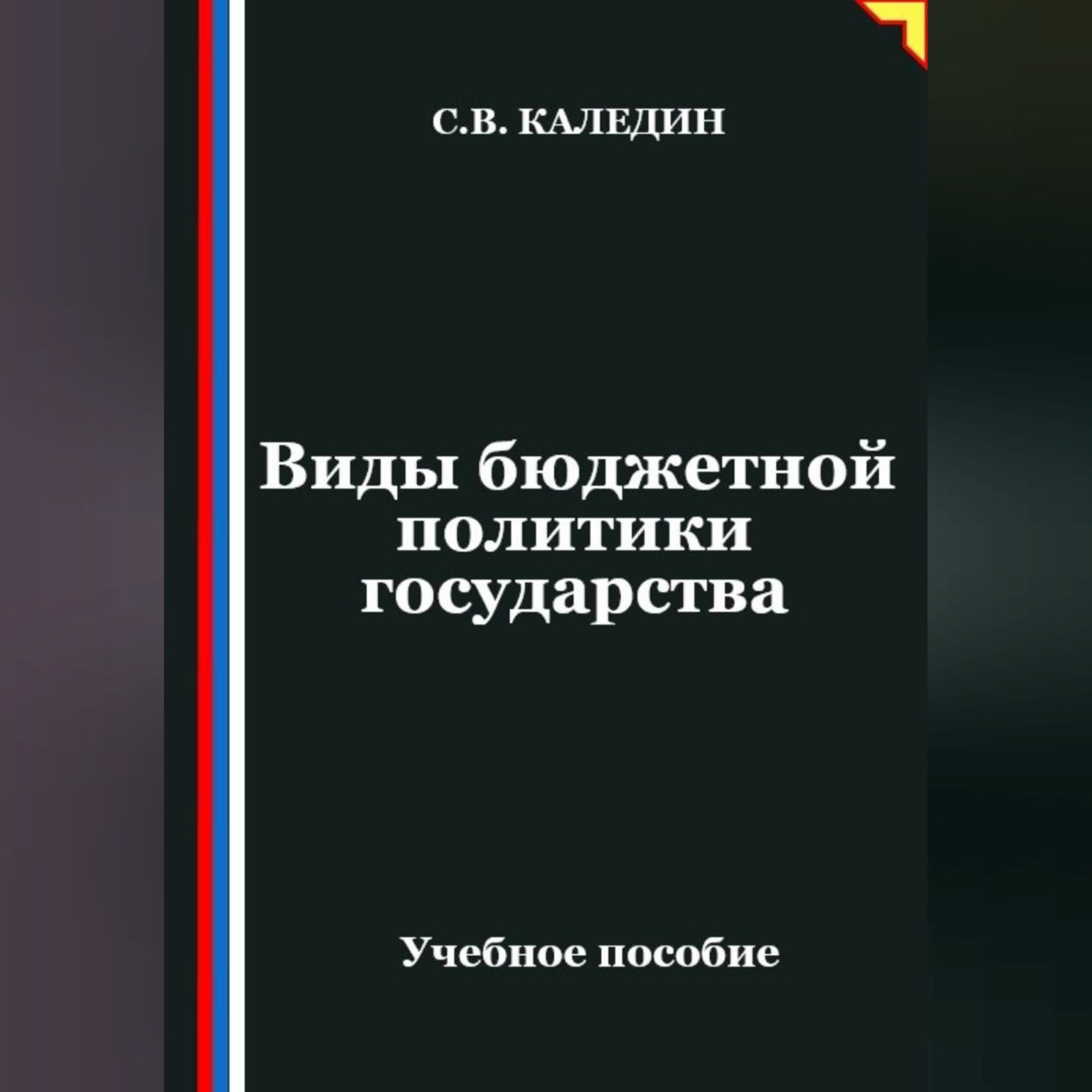 Обложка книги «Виды бюджетной политики государства»