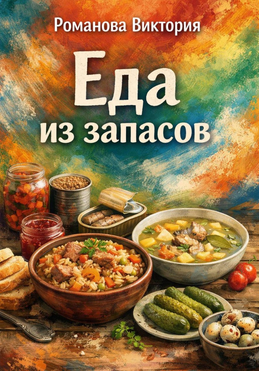 Обложка книги «Еда из запасов»