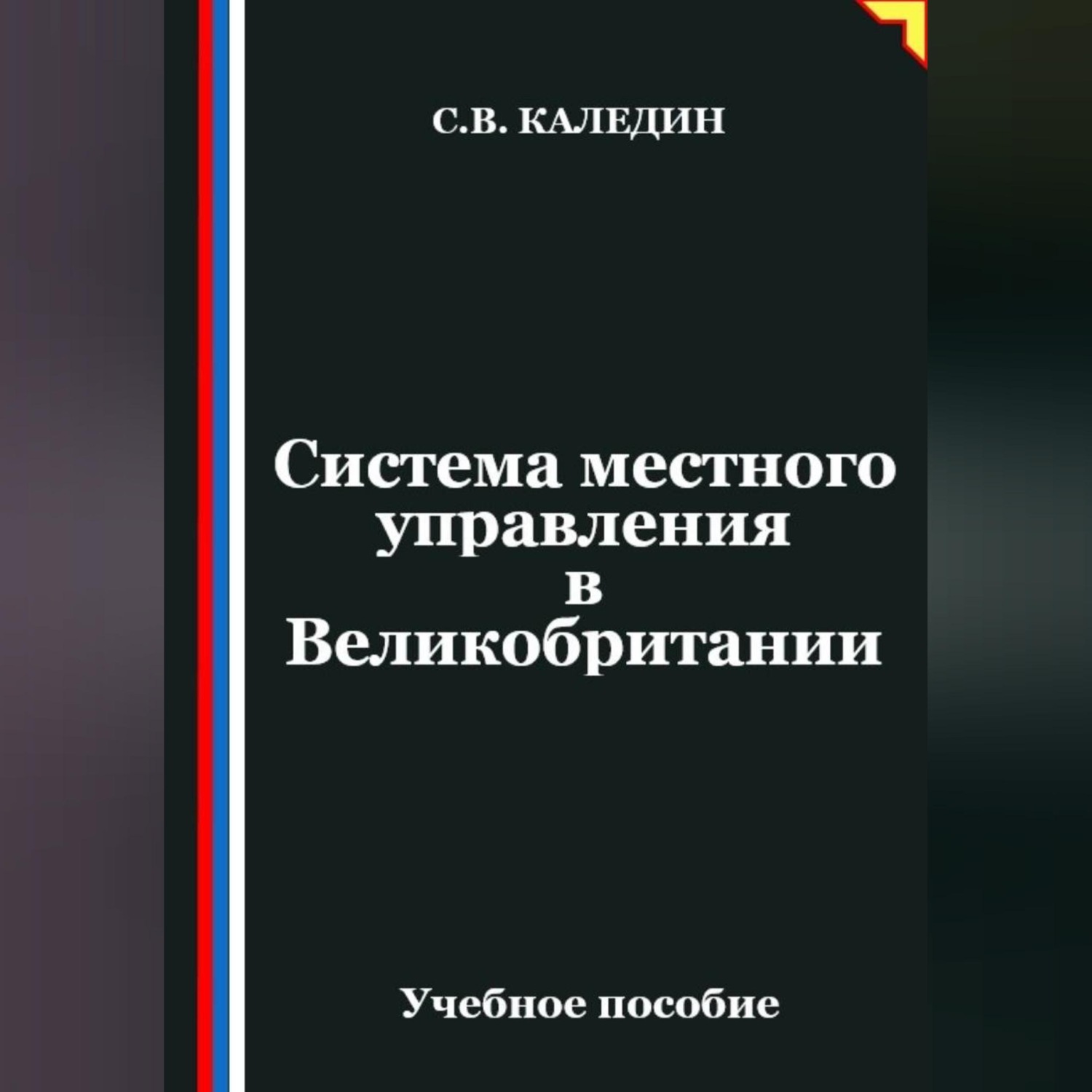 Обложка книги «Система местного управления в Великобритании»