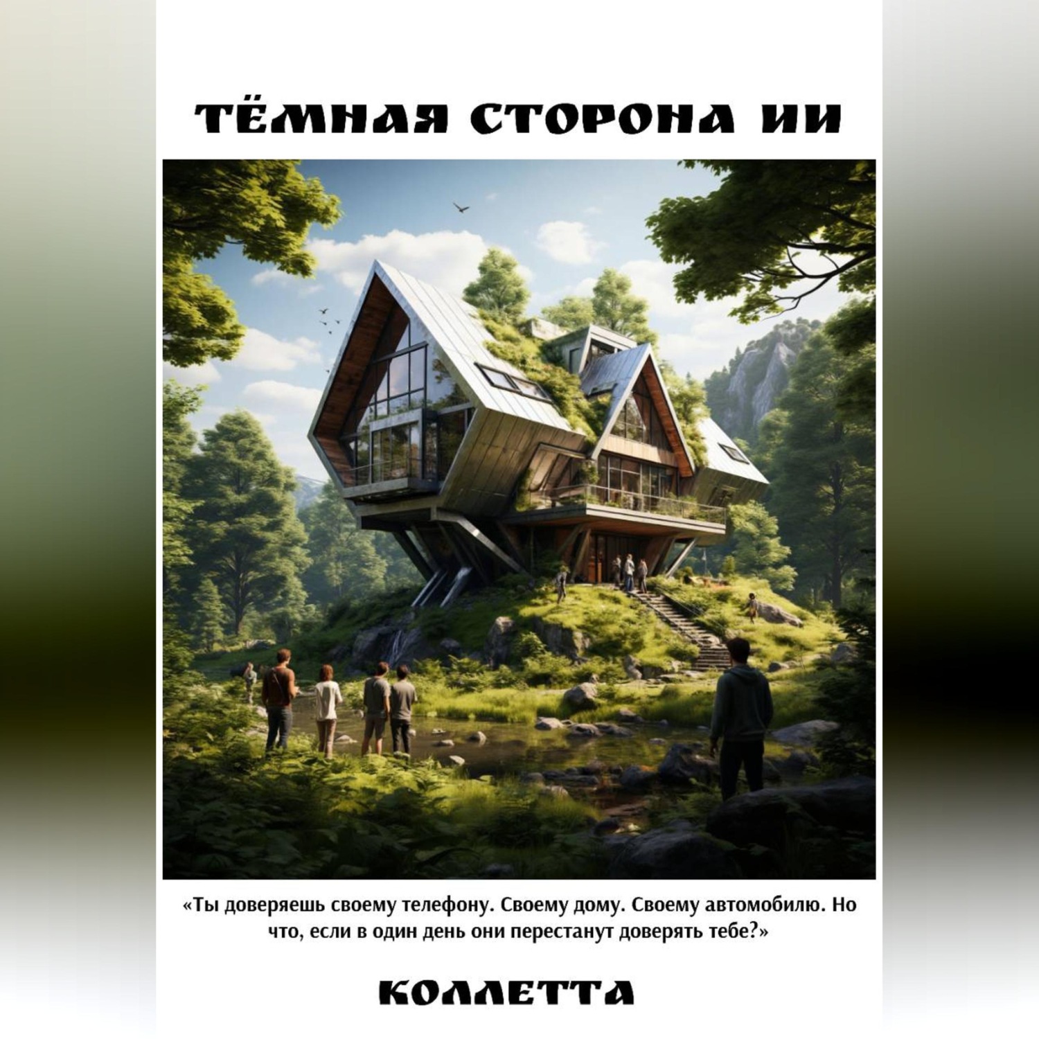 Обложка книги «Тёмная сторона ИИ»
