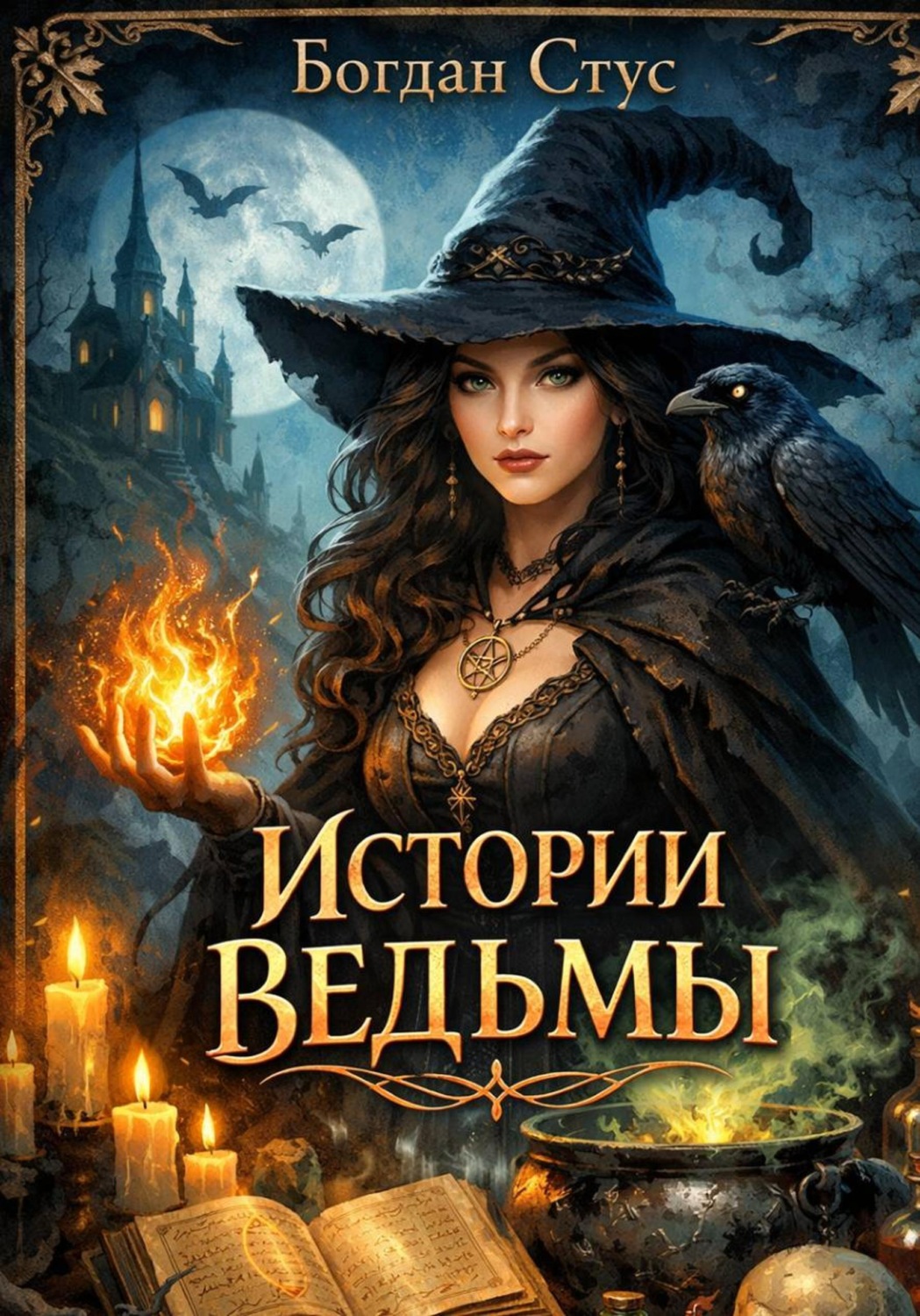 Обложка книги «Истории ведьмы»