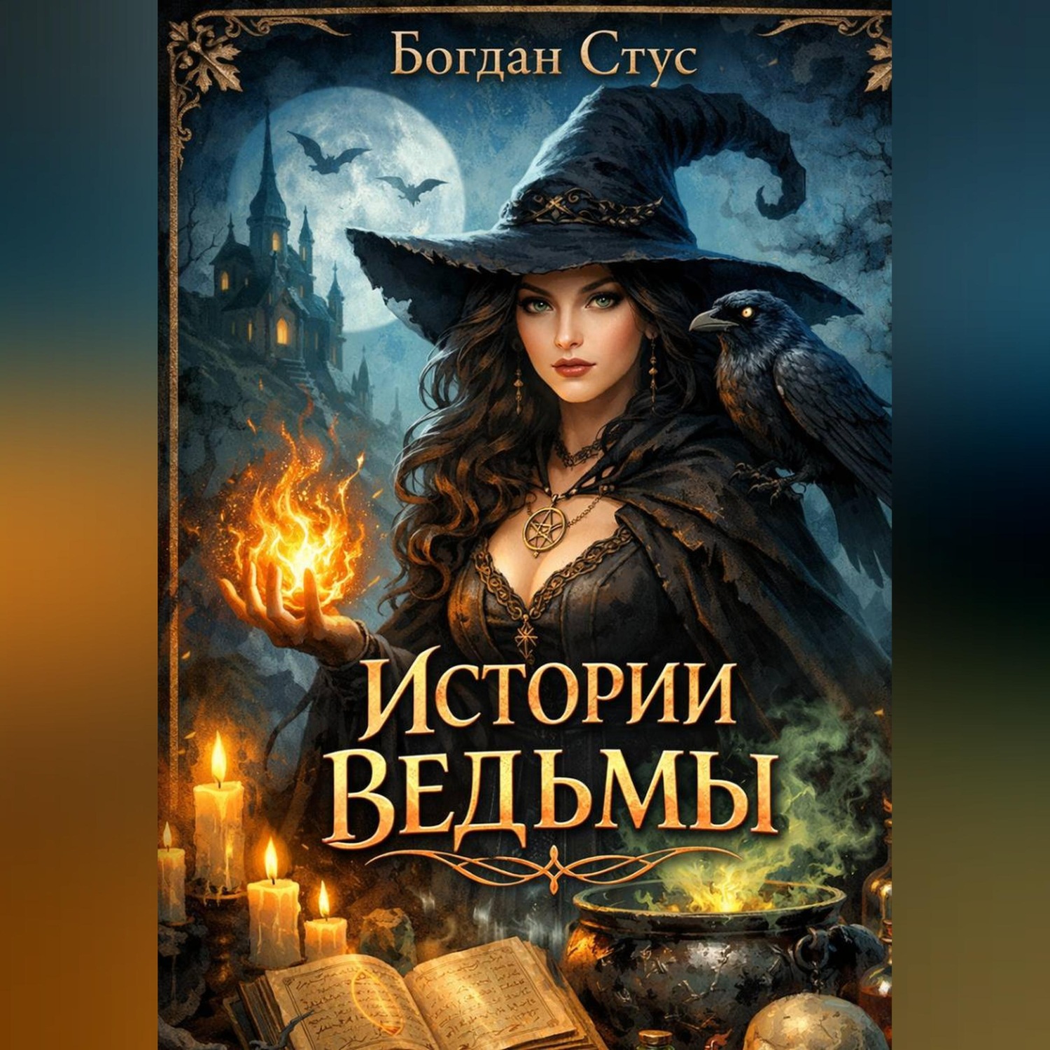 Обложка книги «Истории ведьмы»