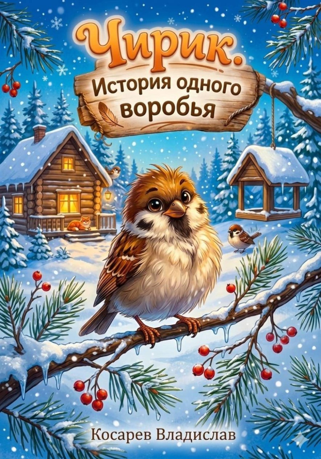 Обложка книги «Чирик – история одного воробья»