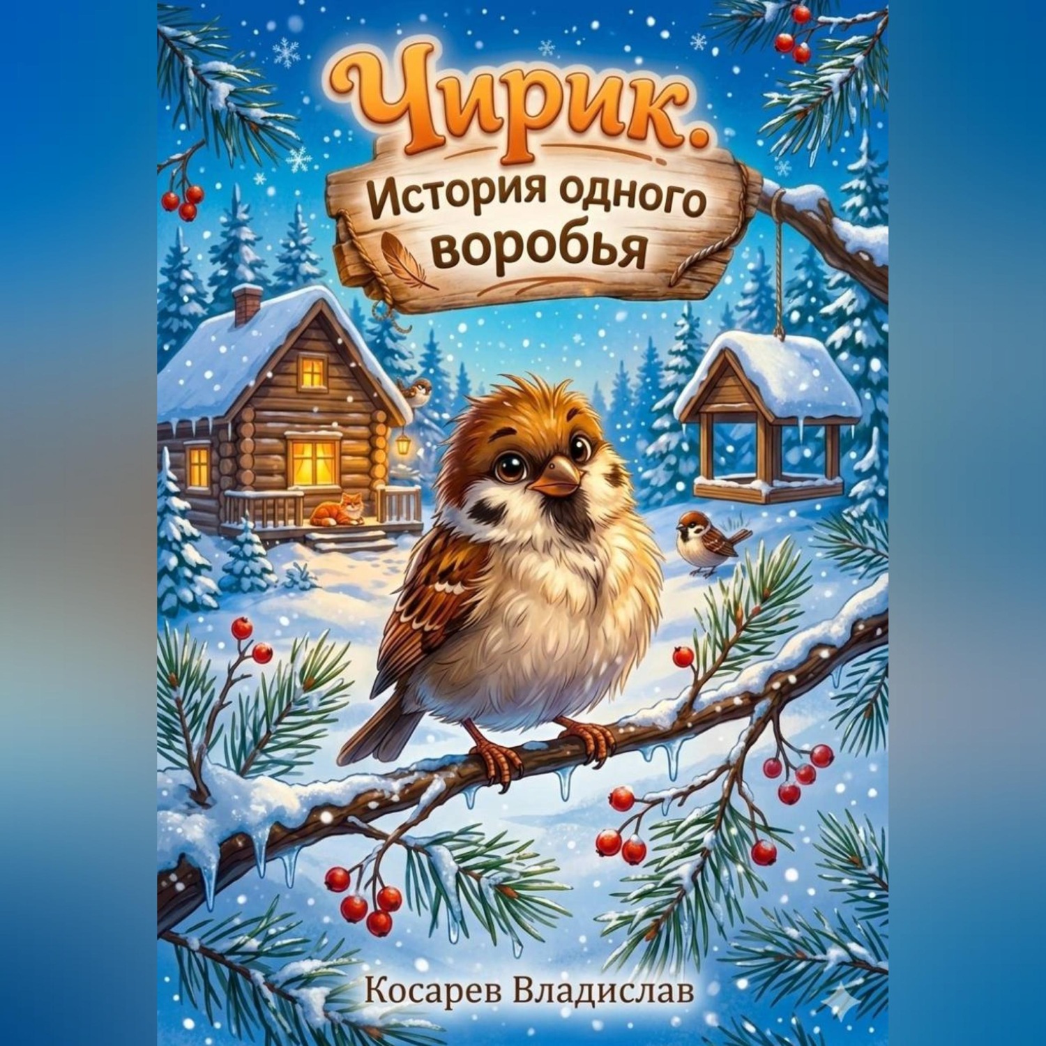 Обложка книги «Чирик – история одного воробья»