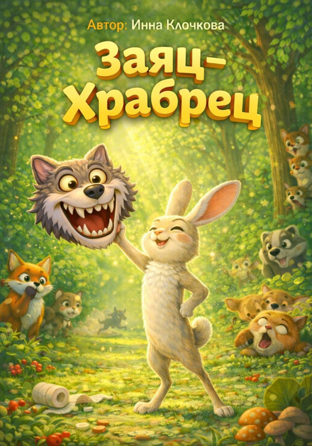 Обложка книги «Заяц – Храбрец»