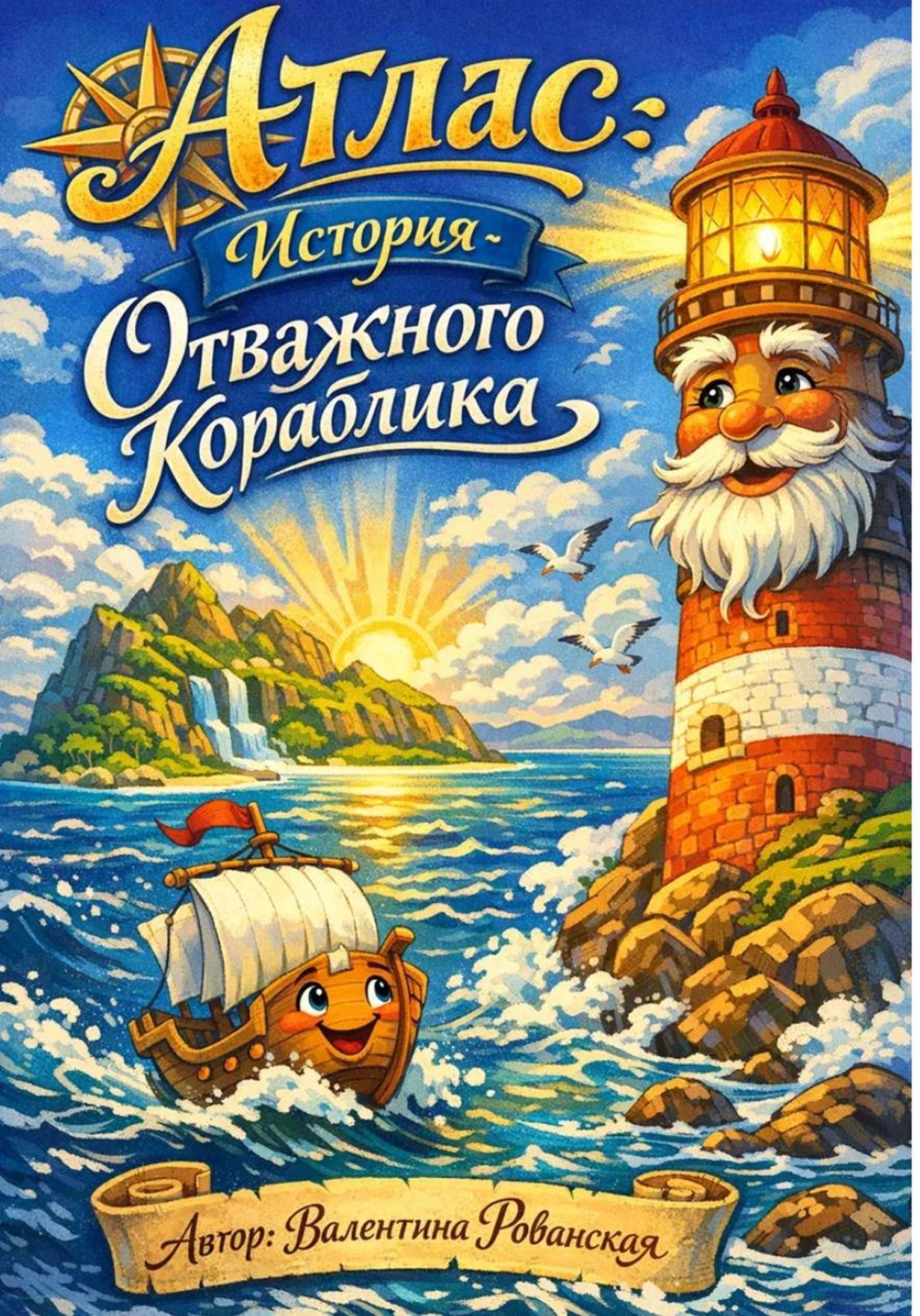 Обложка книги «Атлас: История Отважного Корабля»