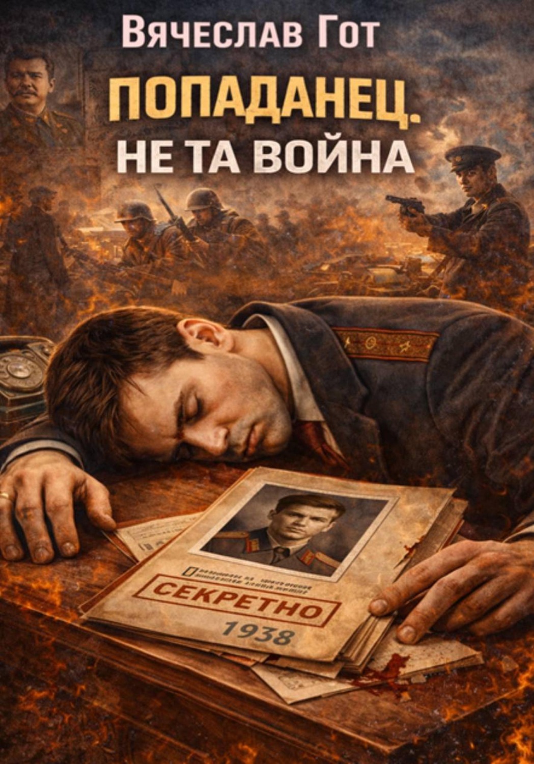 Обложка книги «Попаданец. Не та война»