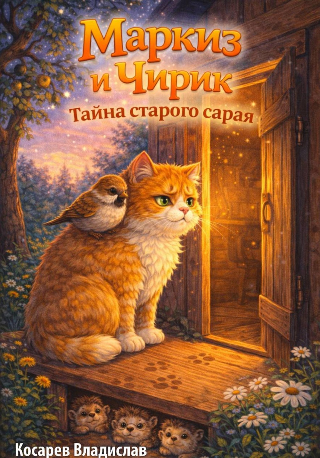 Обложка книги «Маркиз и Чирик. Тайна старого сарая»