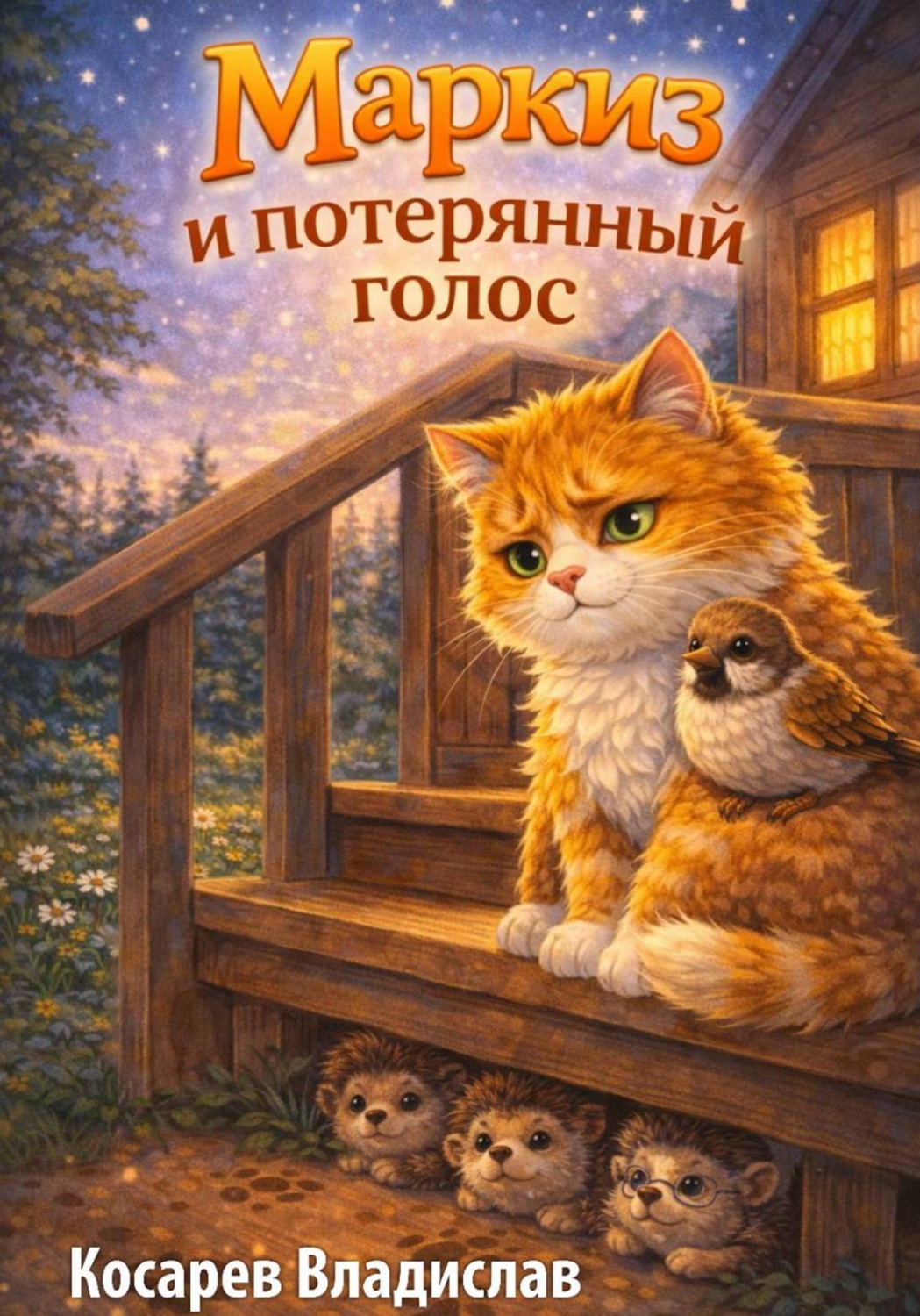 Обложка книги «Маркиз и потерянный голос»