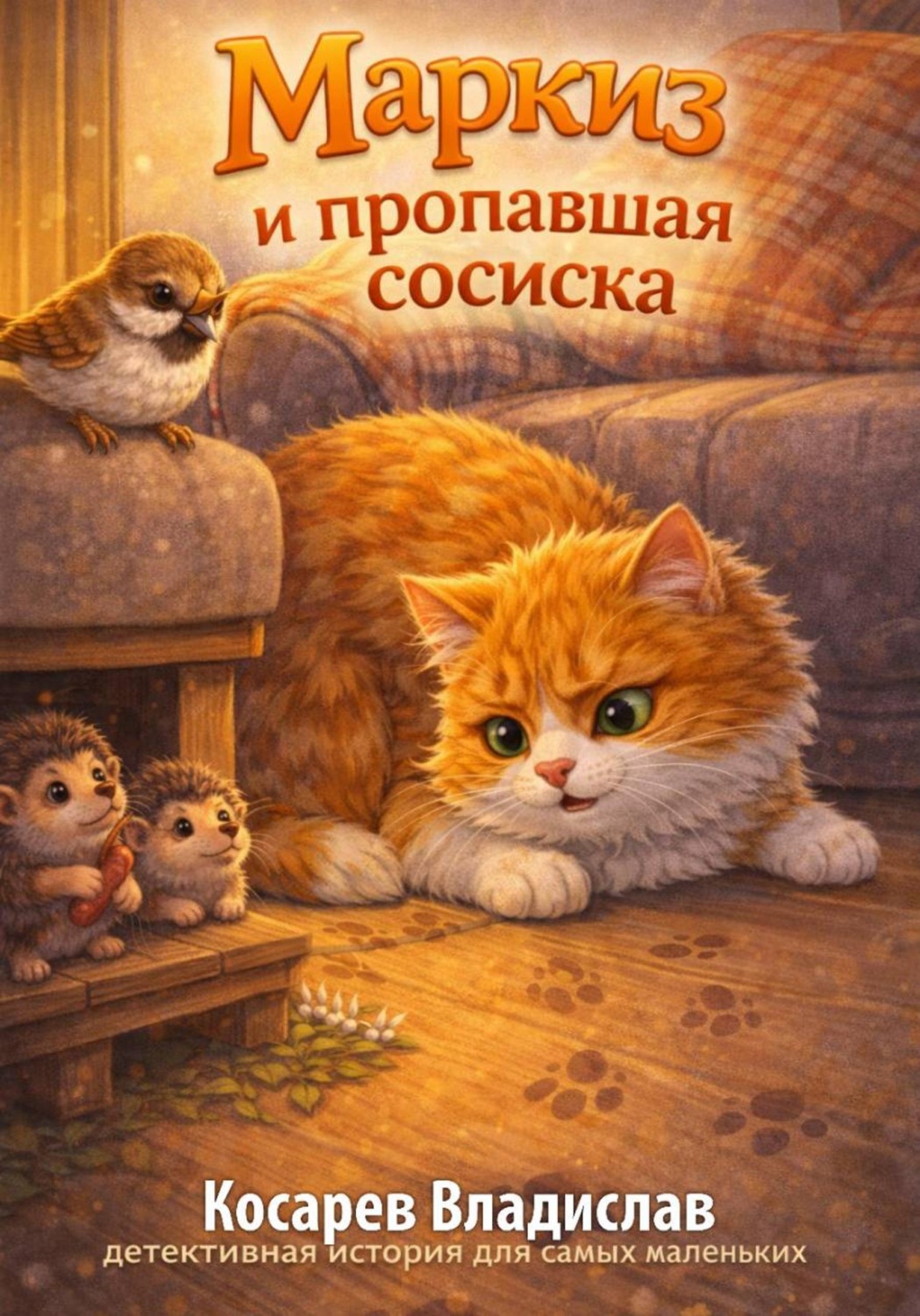 Обложка книги «Маркиз и пропавшая сосиска»