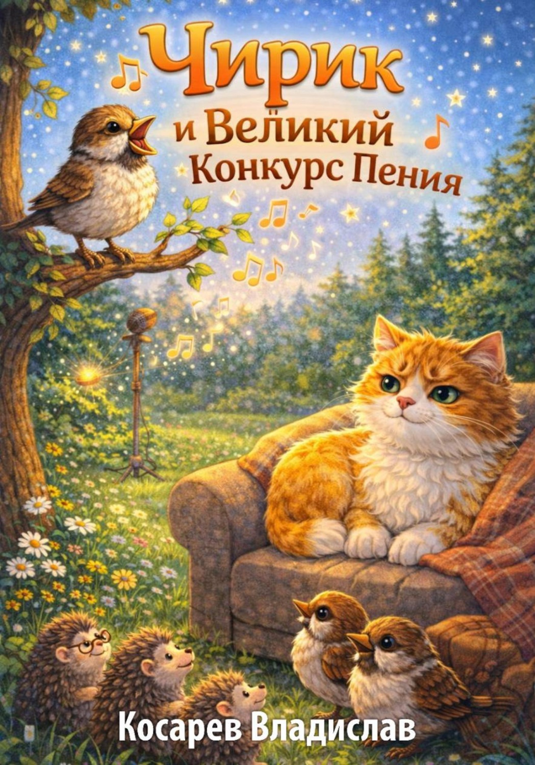 Обложка книги «Чирик и Великий Конкурс Пения»