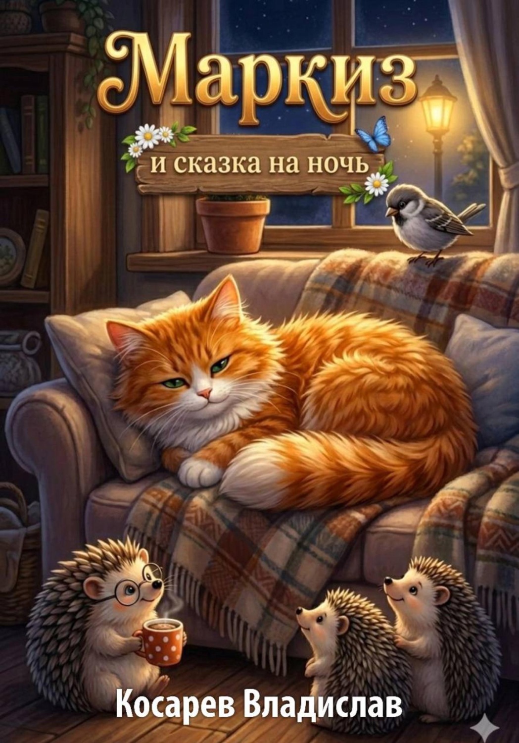 Обложка книги «Маркиз и сказка на ночь»