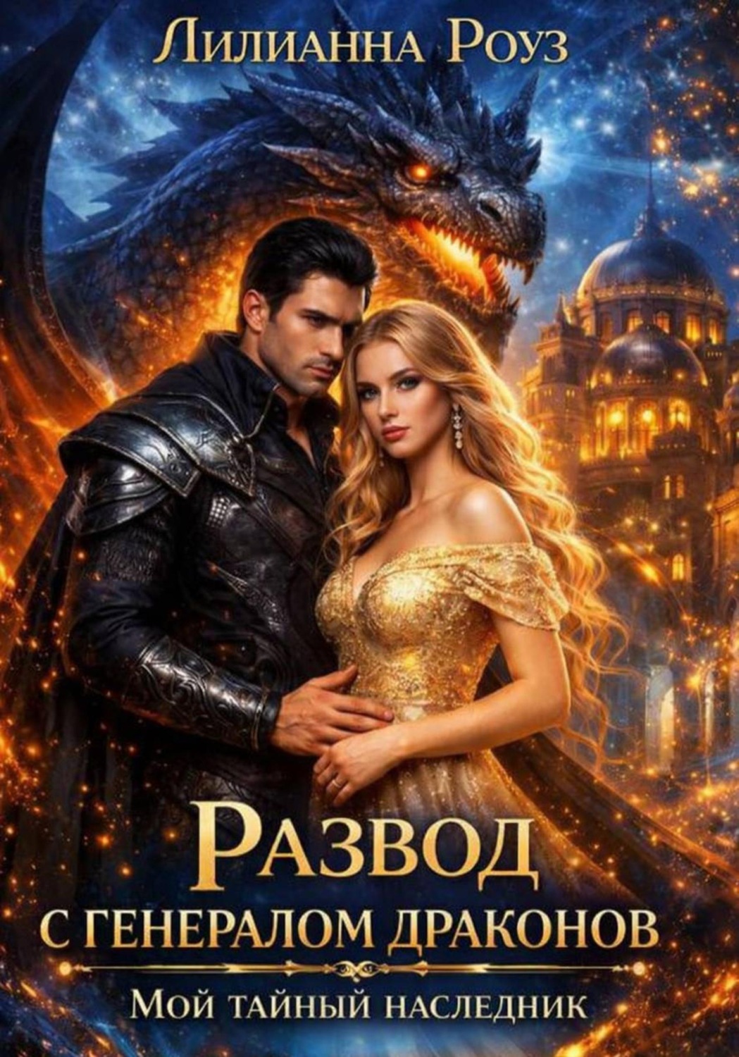 Обложка книги «Развод с генералом драконов. Мой тайный наследник»
