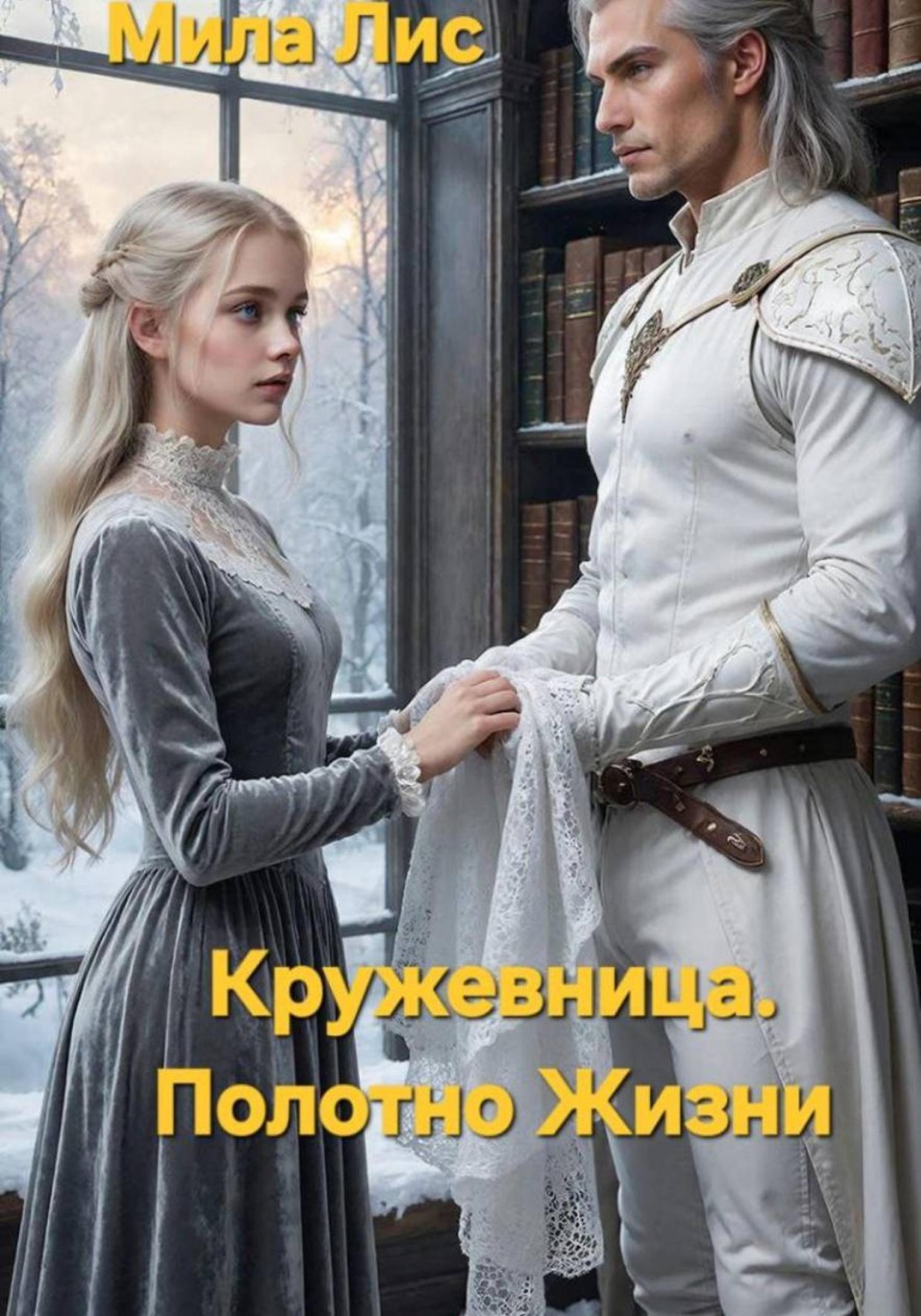 Обложка книги «Кружевница. Полотно Жизни»