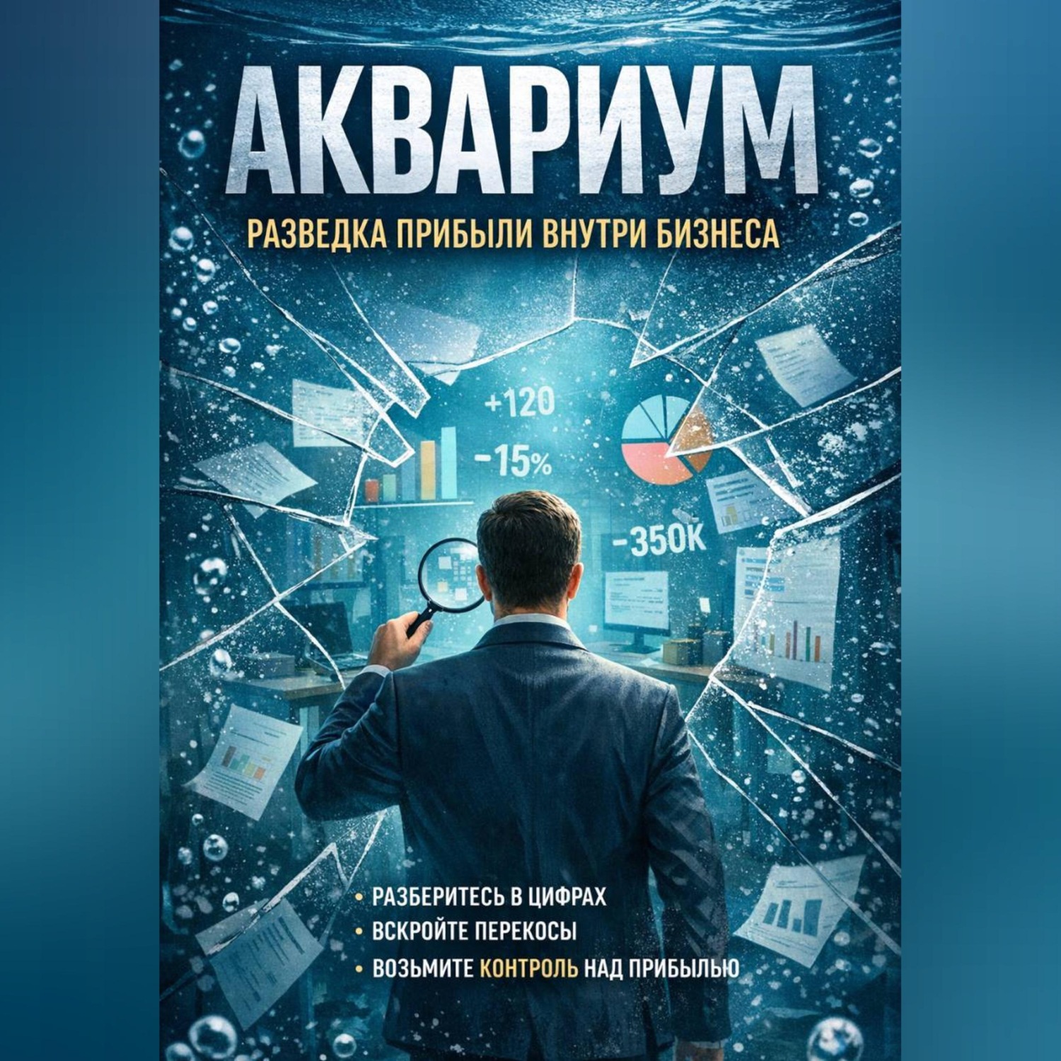 Обложка книги «Аквариум. Разведка прибыли внутри бизнеса»