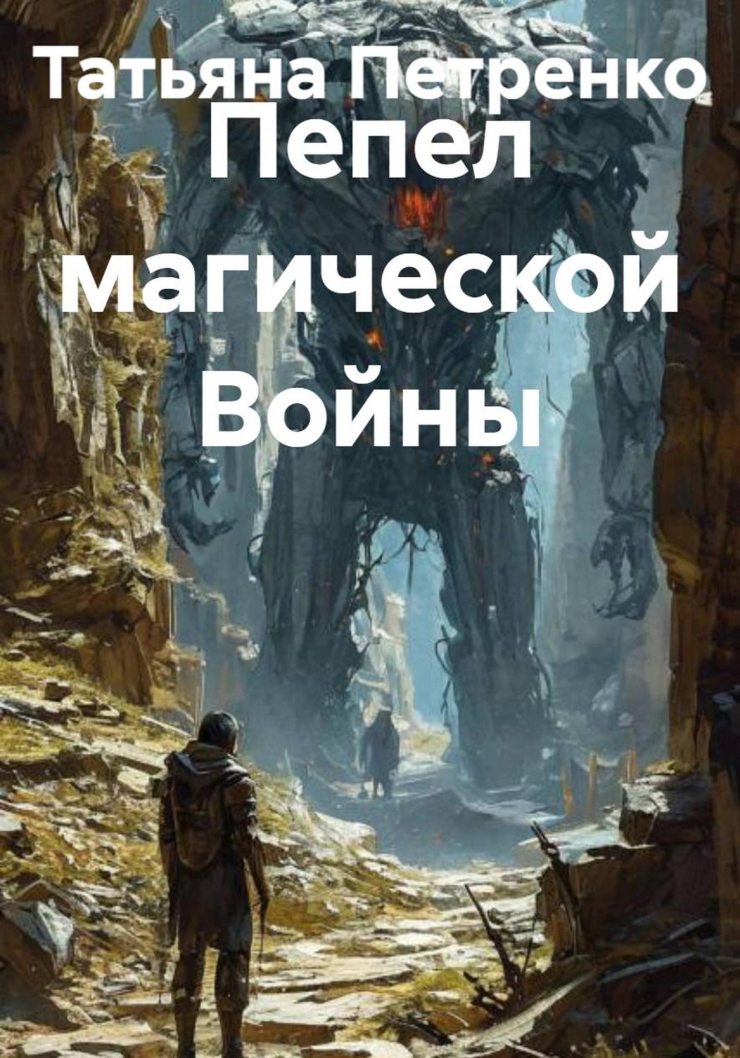 Обложка книги «Пепел магической Войны»