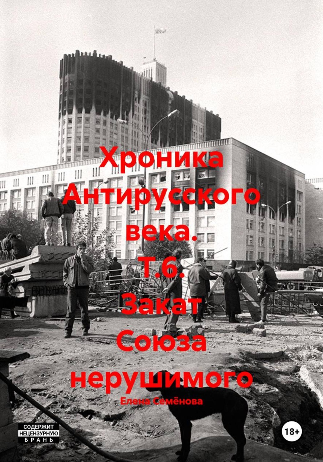 Обложка книги «Хроника Антирусского века. Т.6. Закат Союза нерушимого»