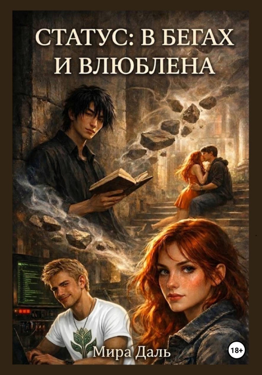 Обложка книги «Статус: в бегах и влюблена»