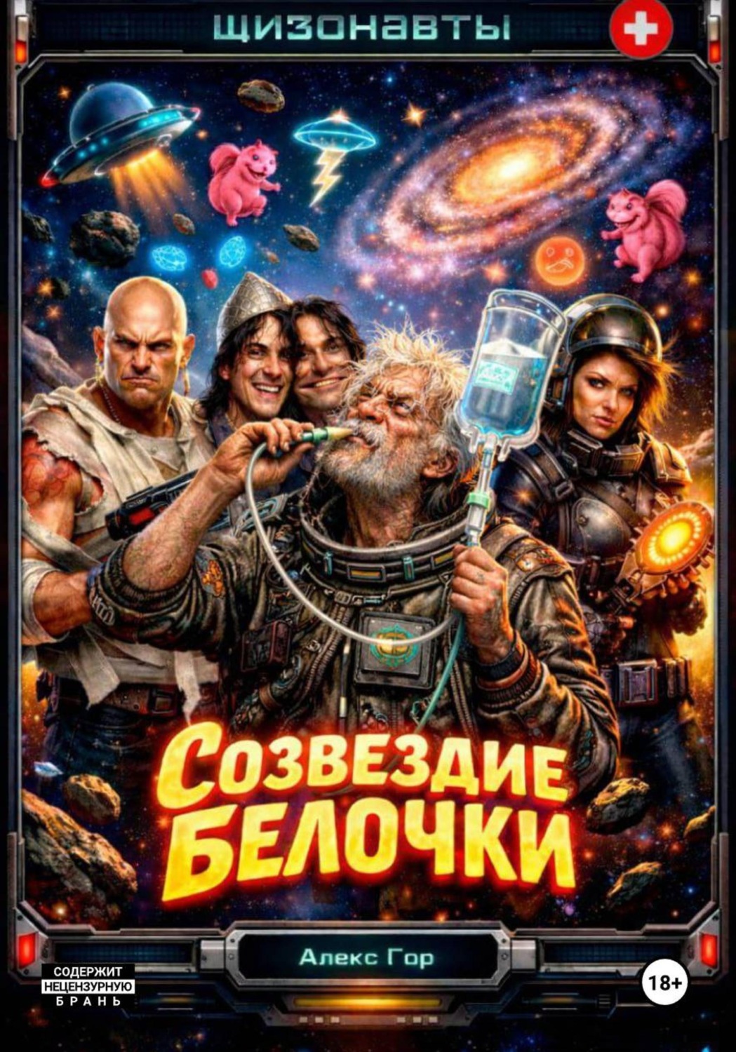 Обложка книги «Шизонавты: Созвездие Белочки»
