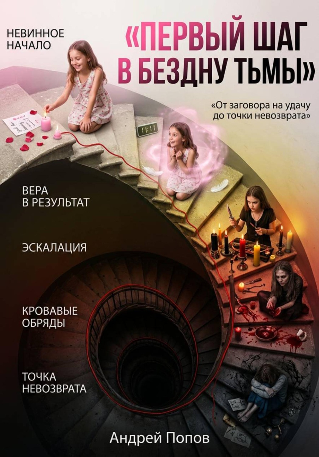 Обложка книги «Первый шаг в бездну тьмы»