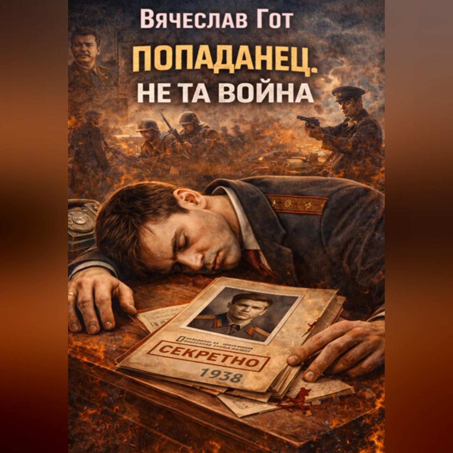 Обложка книги «Попаданец. Не та война»