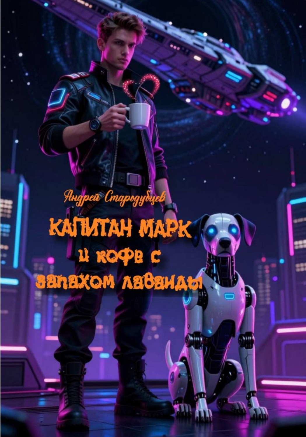 Обложка книги «Капитан Марк или кофе с запахом лаванды»