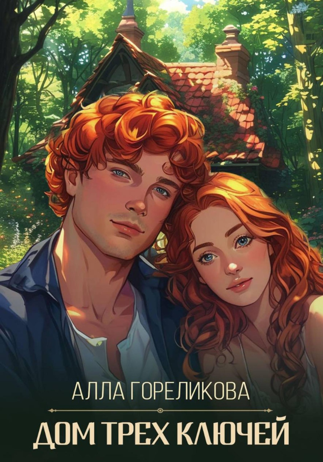 Обложка книги «Дом Трех ключей»