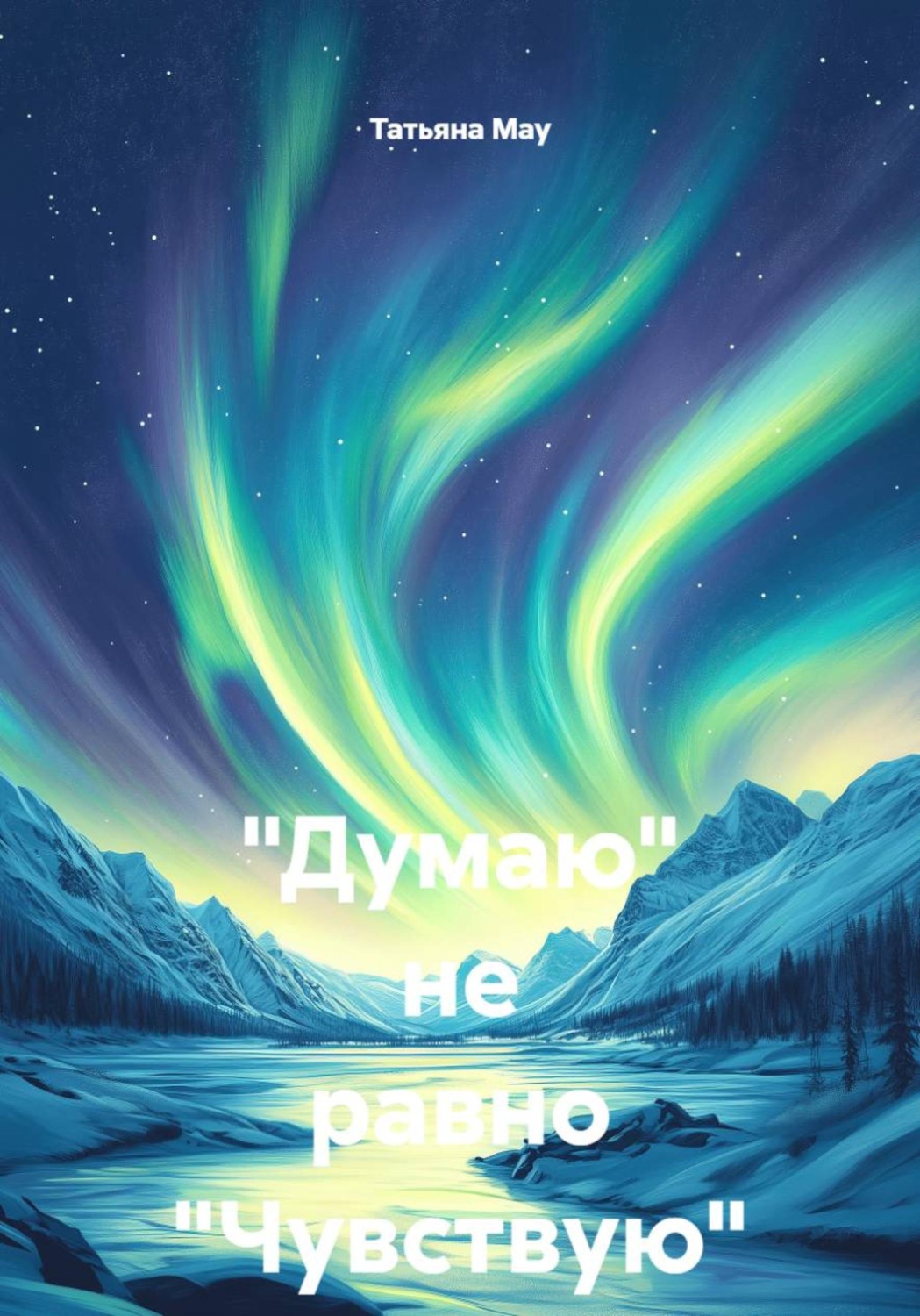 Обложка книги «"Думаю" не равно "Чувствую"»