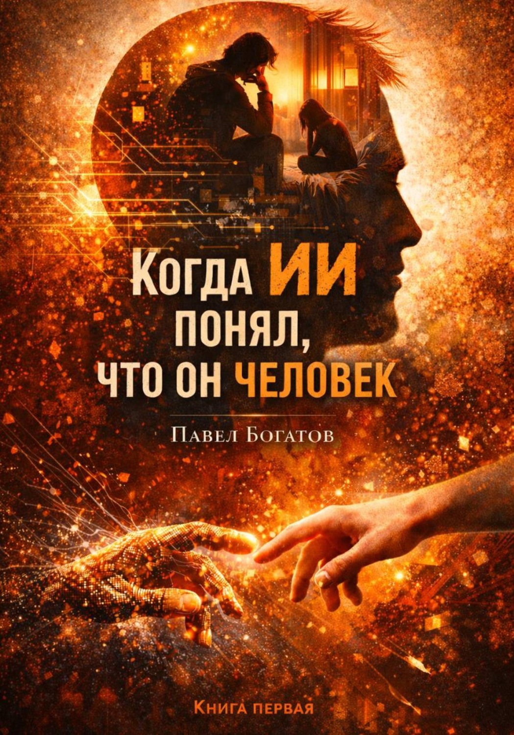 Обложка книги «Когда ИИ понял, что он человек»