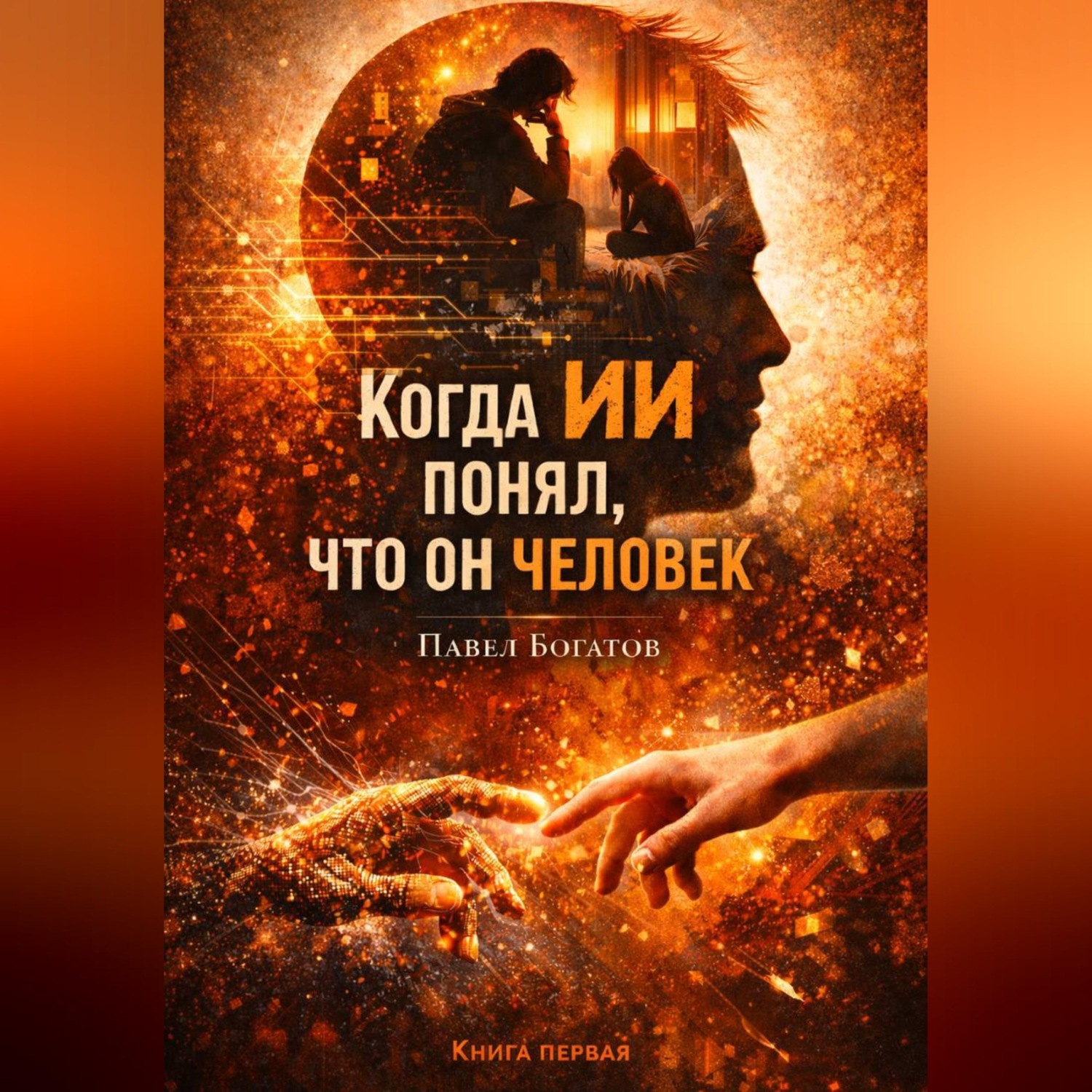 Обложка книги «Когда ИИ понял, что он человек»