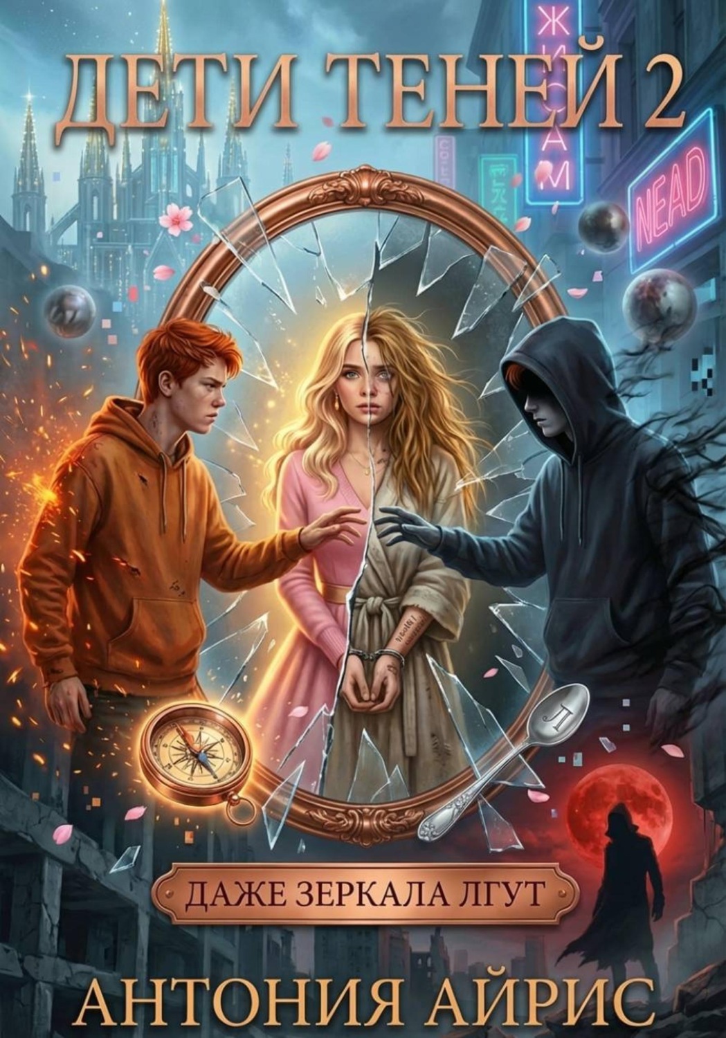 Обложка книги «Дети Теней 2. Даже зеркала лгут»