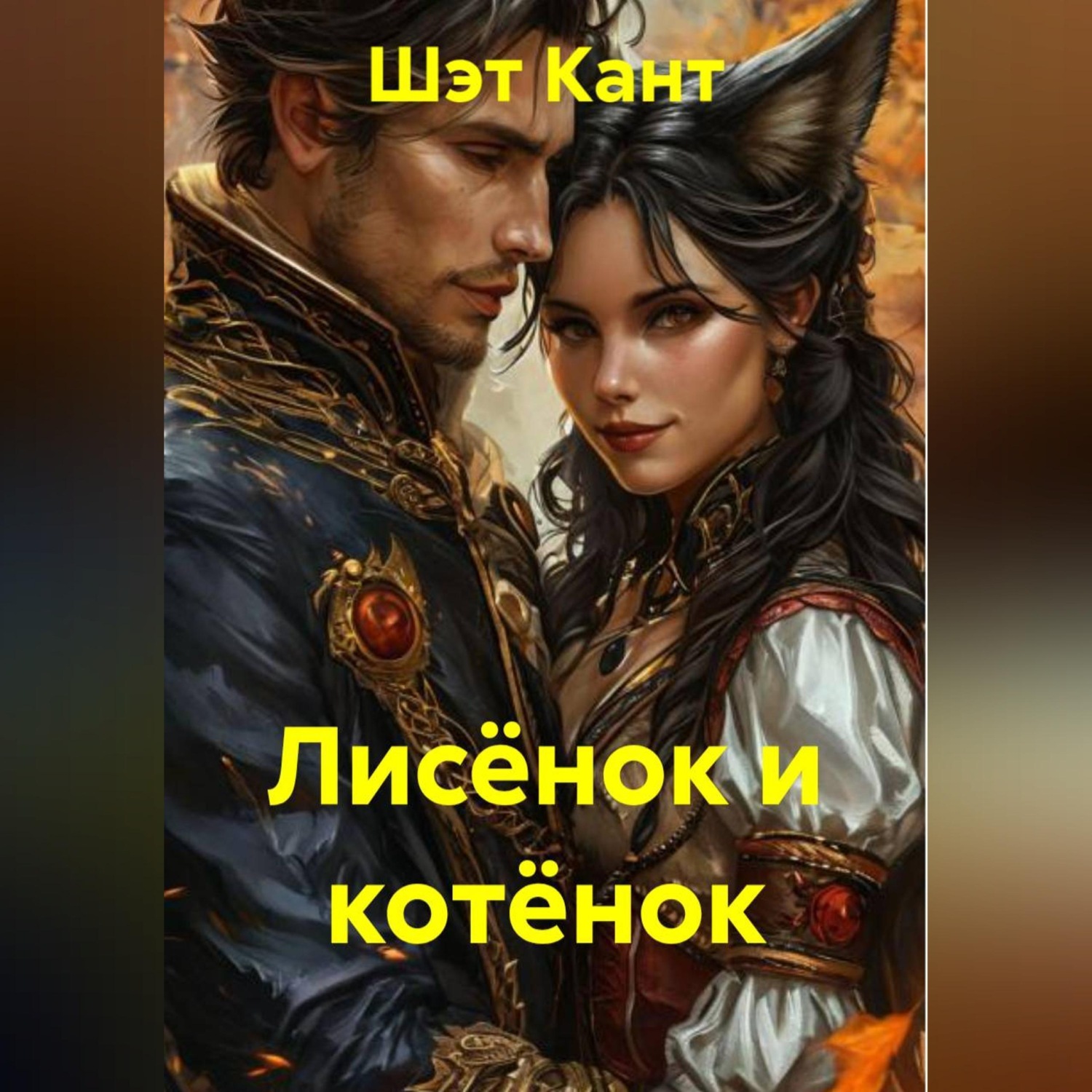 Обложка книги «Лисёнок и котёнок»