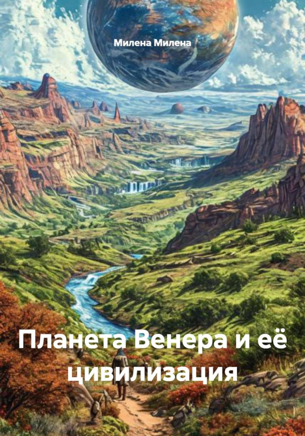 Обложка книги «Планета Венера и её цивилизация»
