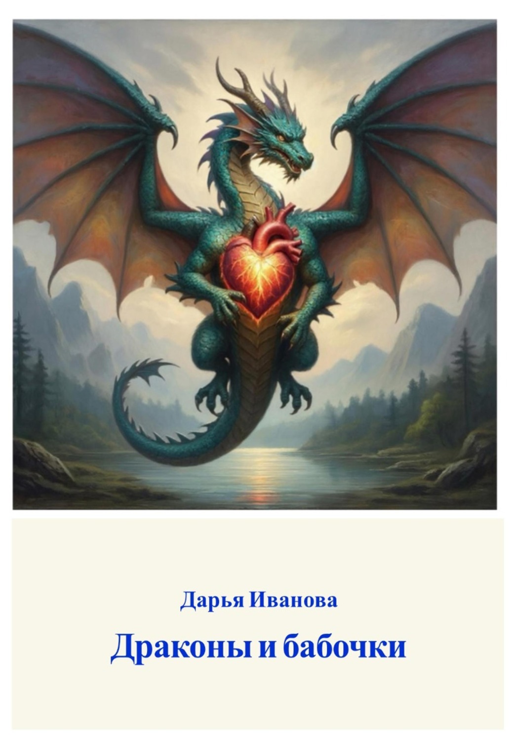 Обложка книги «Притчи. Драконы и бабочки»