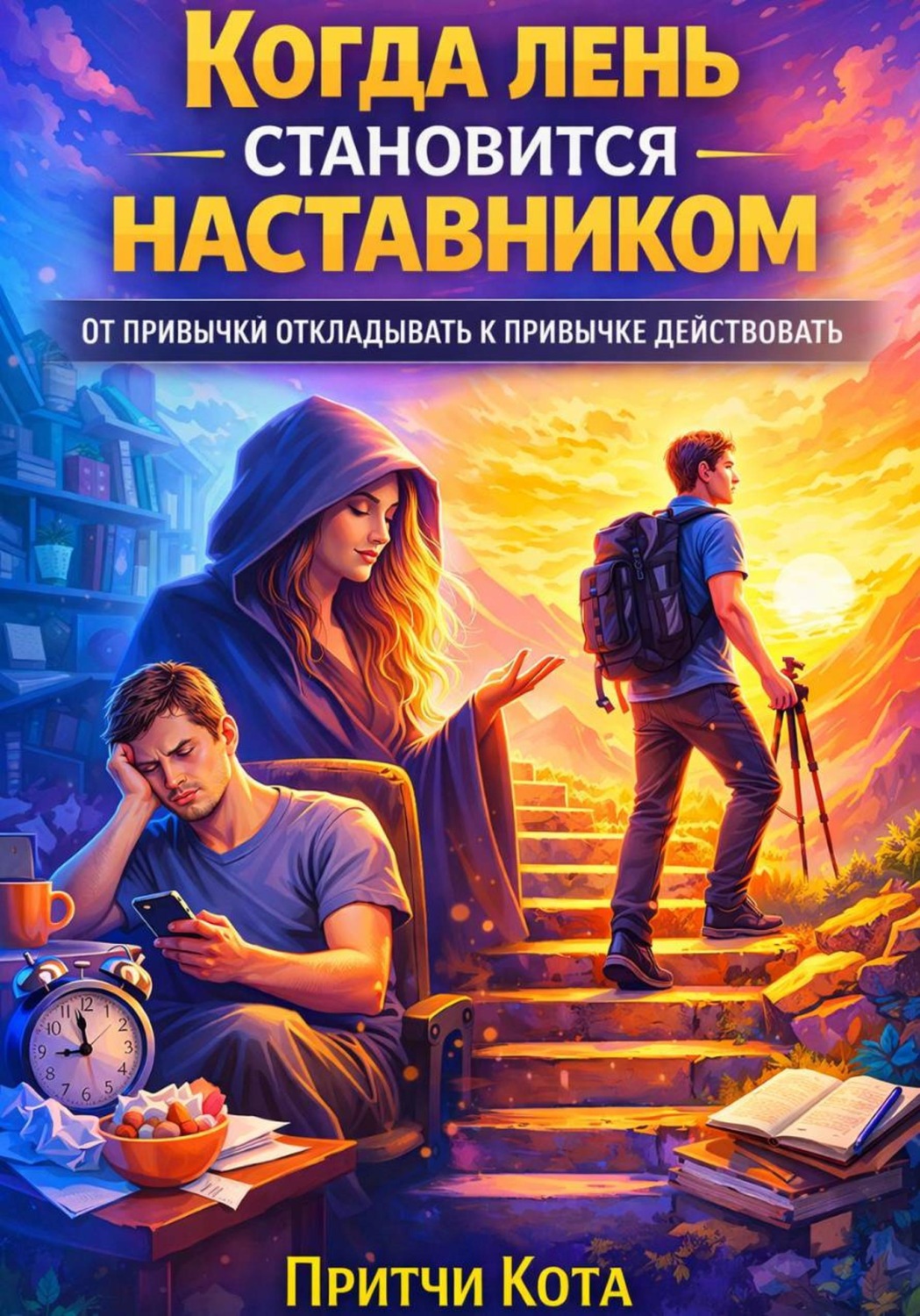 Обложка книги «Когда лень становится наставником. От привычки откладывать к привычке действовать»