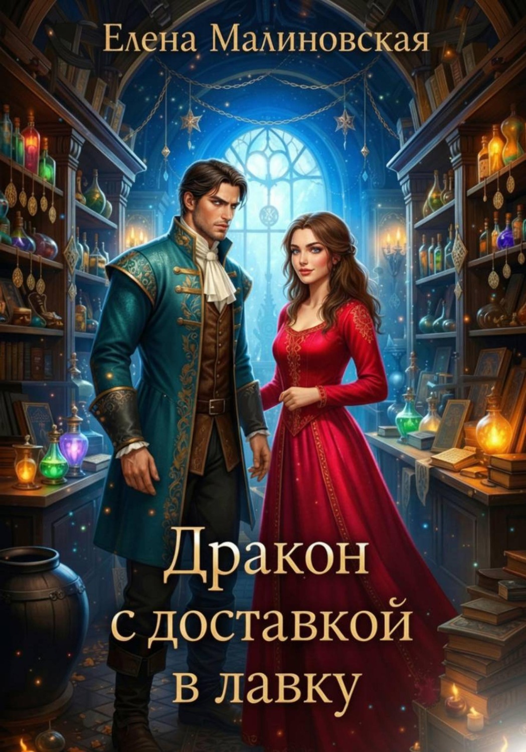 Обложка книги «Дракон с доставкой в лавку»