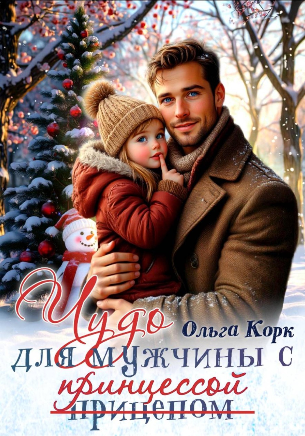 Обложка книги «Чудо для мужчины с принцессой»
