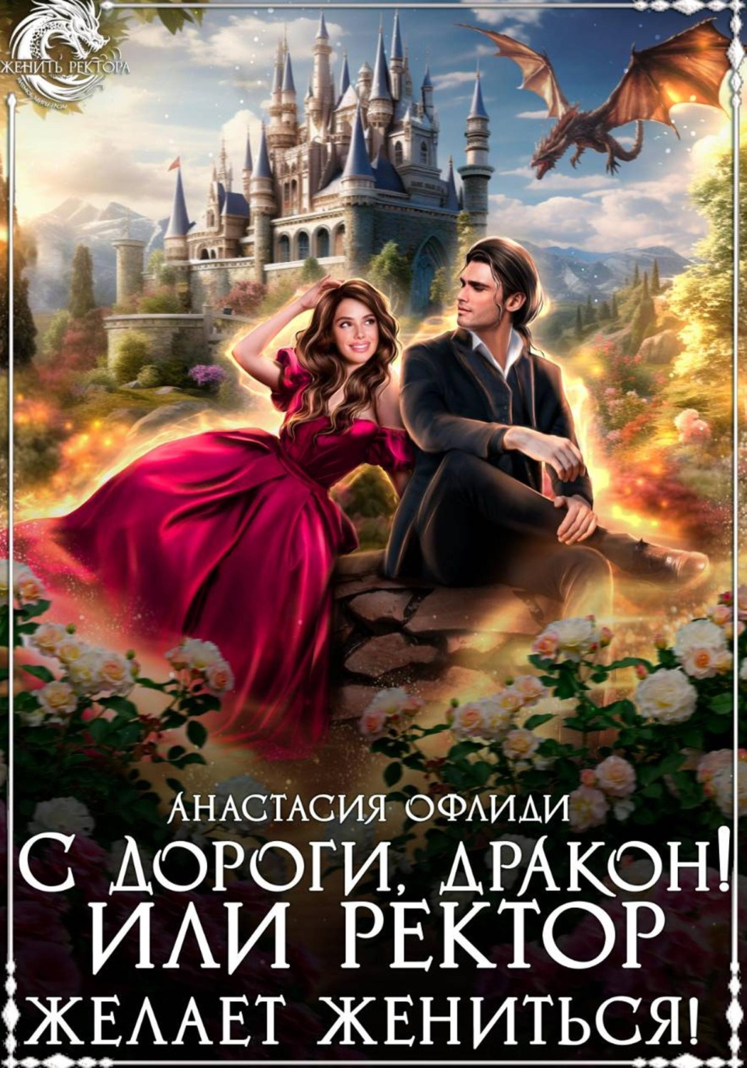 Обложка книги «С дороги, дракон! или Ректор желает жениться!»