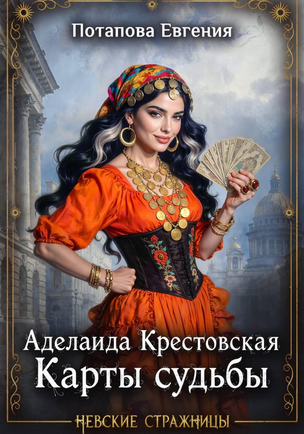 Обложка книги «Аделаида Крестовская. Карты судьбы»