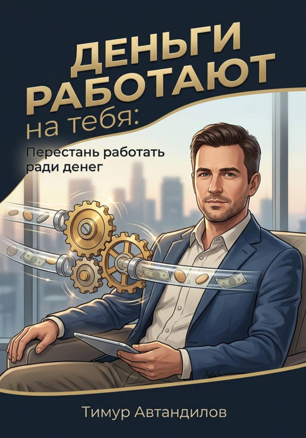 Обложка книги «Деньги работают на тебя: Перестань работать ради денег»