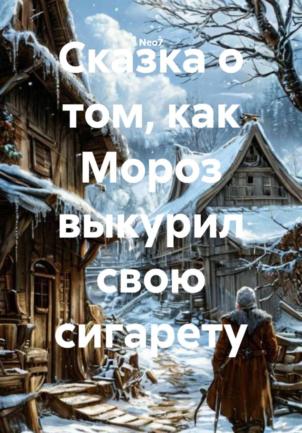 Обложка книги «Сказка о том, как Мороз выкурил свою сигарету»