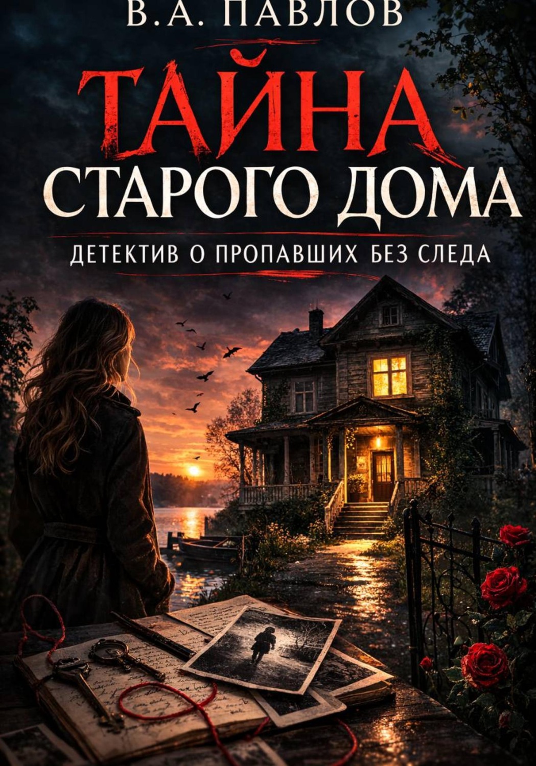 Обложка книги «Тайна старого дома детектив о пропавших без следа»