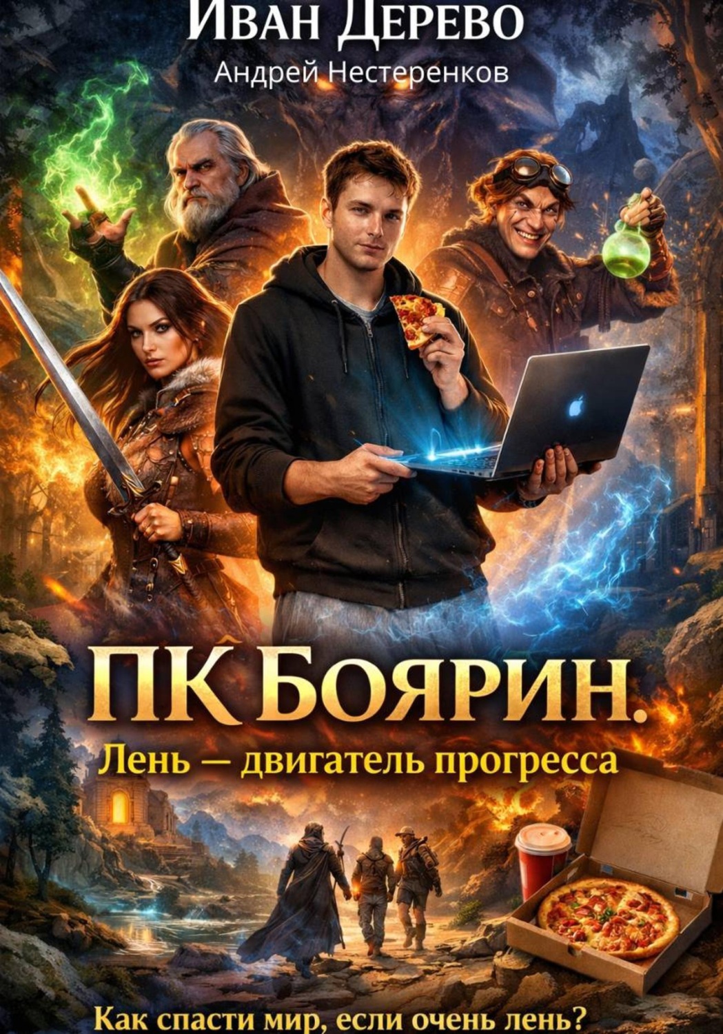 Обложка книги «ПК Боярин. Лень - двигатель прогресса»