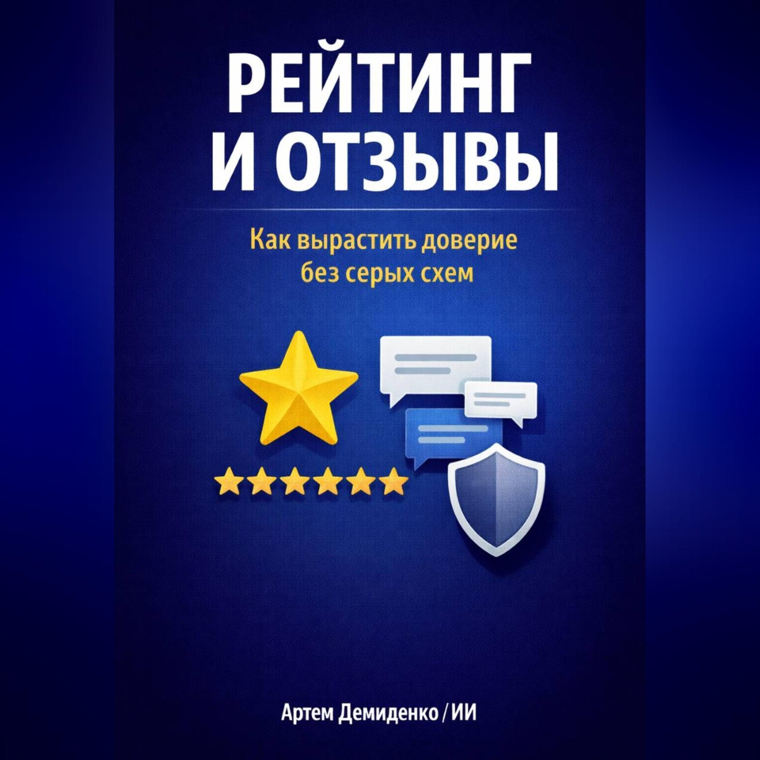 Обложка книги «Рейтинг и отзывы: Как вырастить доверие без серых схем»