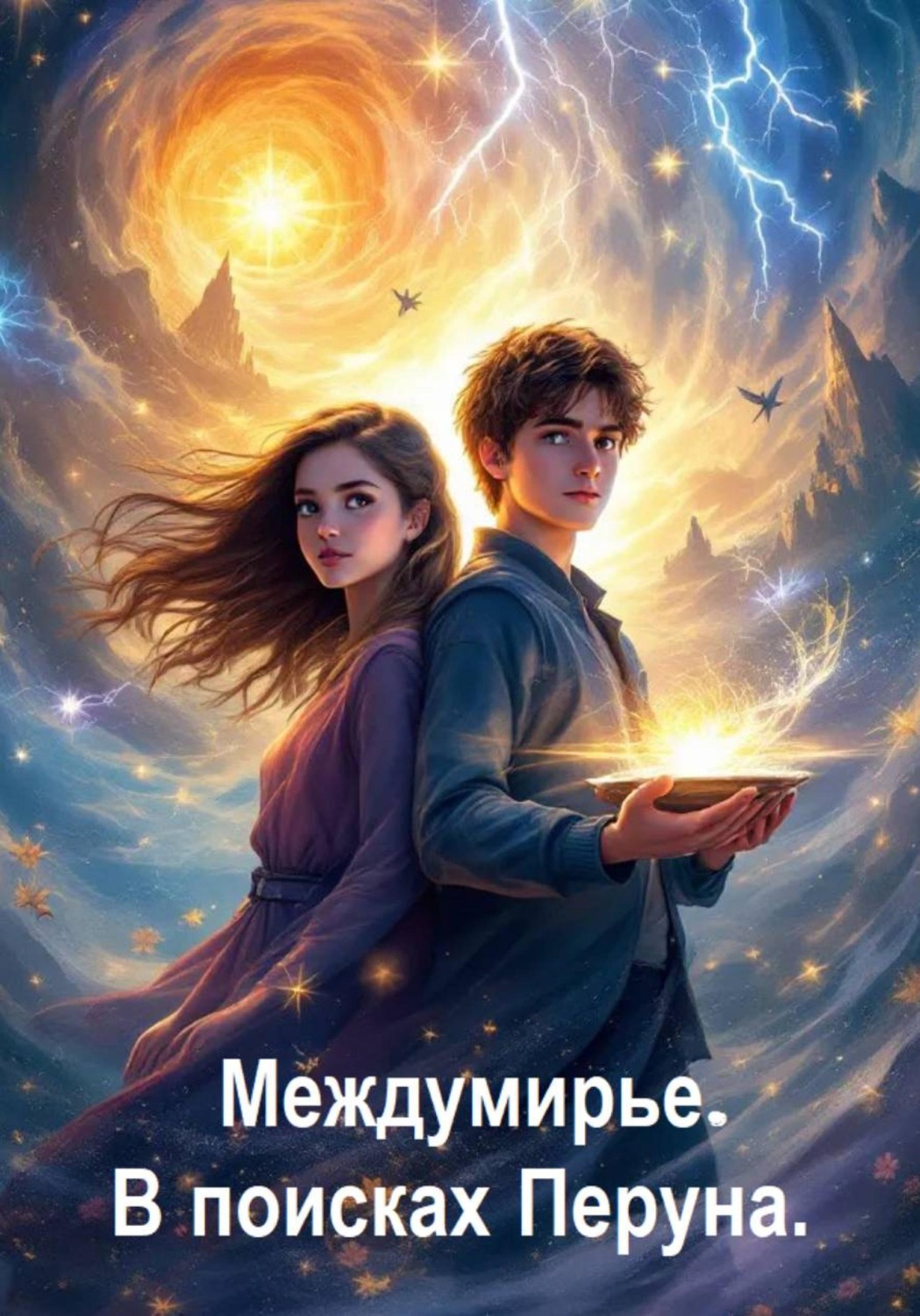 Обложка книги «Междумирье. В поисках Перуна»