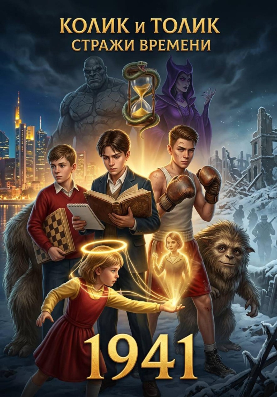 Обложка книги «Колик и Толик. Стражи времени. 1941»