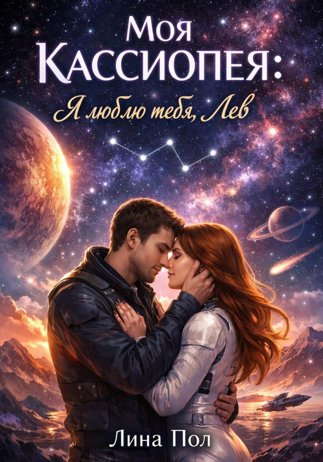 Обложка книги «Моя Кассиопея: Я люблю тебя, Лев»
