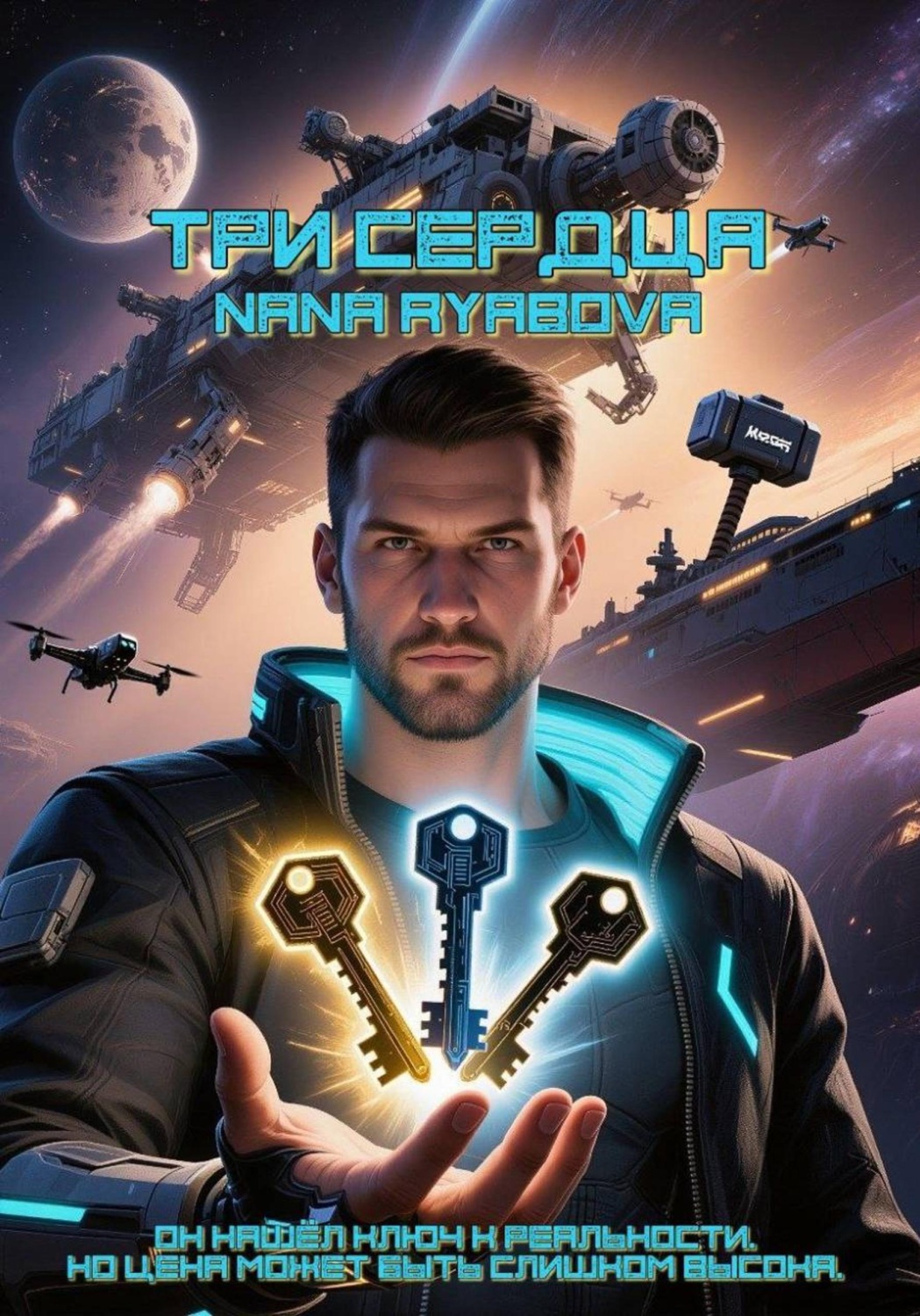 Обложка книги «Три сердца»